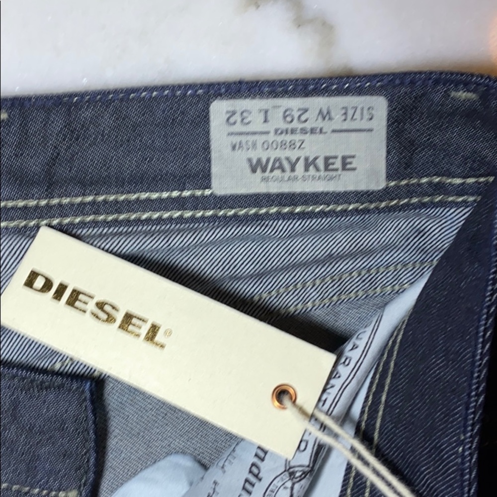 🔥Diesel Waykee Regular Straight Leg Jeans - Picture 6 of 6